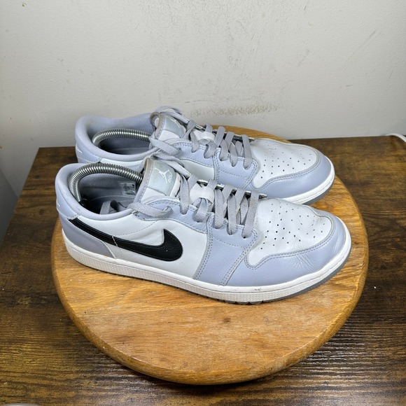 Air Jordan 1 Low Golf Shoes Light Smoke Grey White Men's Size 11 DD9315-002